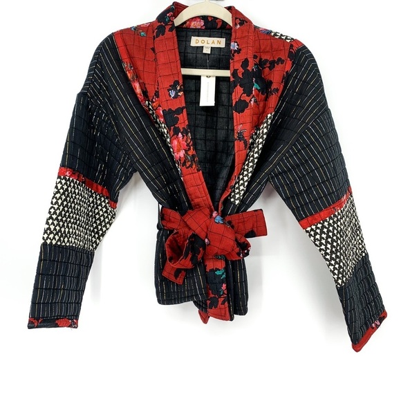 NEW Anthropologie Dolan Quilted Patchwork Jacket Size S - Picture 1 of 7